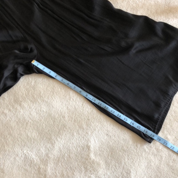 Catherine Malandrino Black satin jumpsuit - Picture 8 of 10